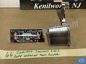 OEM 1965 1966 Cadillac Deville Eldorado Calais Fleetwood LEFT DRIVER SIDE INTERIOR CHROME DOOR HANDLE #4537108